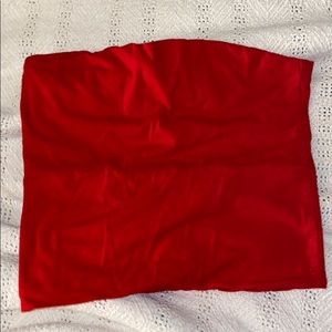 red brandy tube top